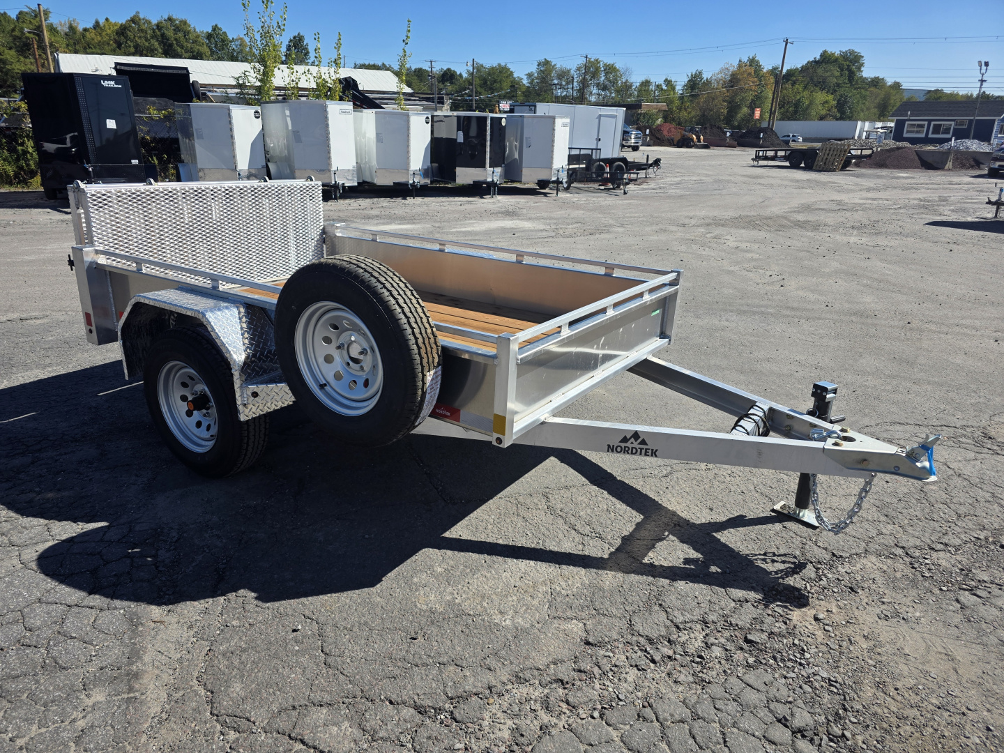 New 2026 Nordtek 5X8 - ALUMINUM Utility Trailer