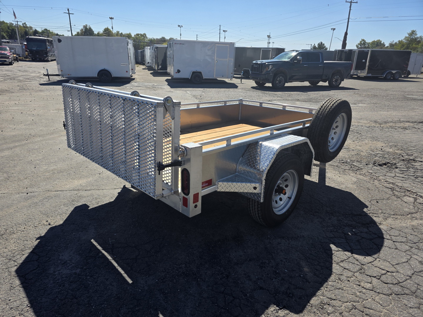 New 2026 Nordtek 5X8 - ALUMINUM Utility Trailer