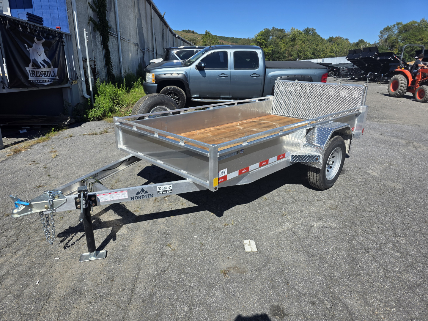 New 2026 Nordtek 5X10 - ALUMINUM Utility Trailer