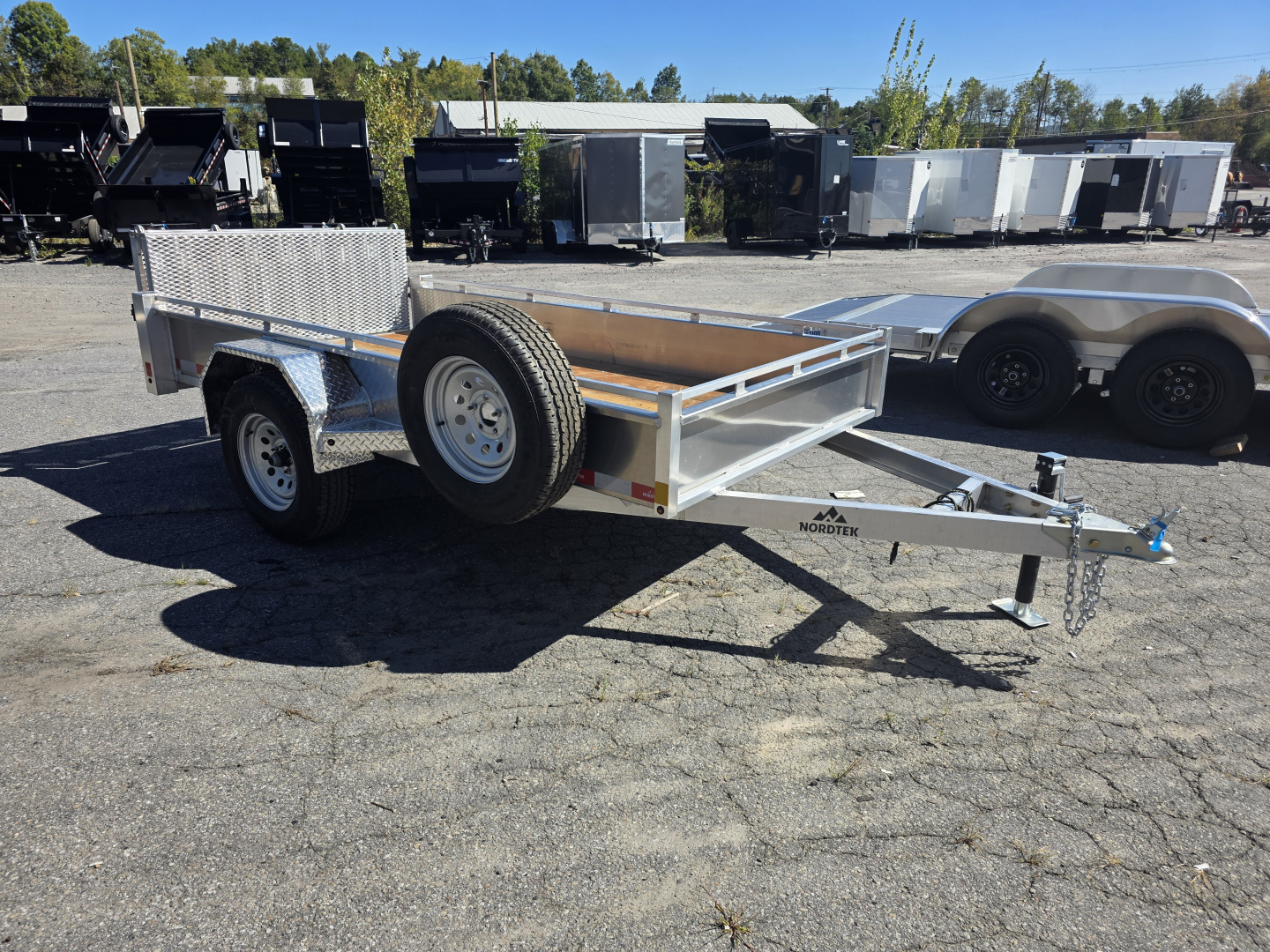 New 2026 Nordtek 5X10 - ALUMINUM Utility Trailer