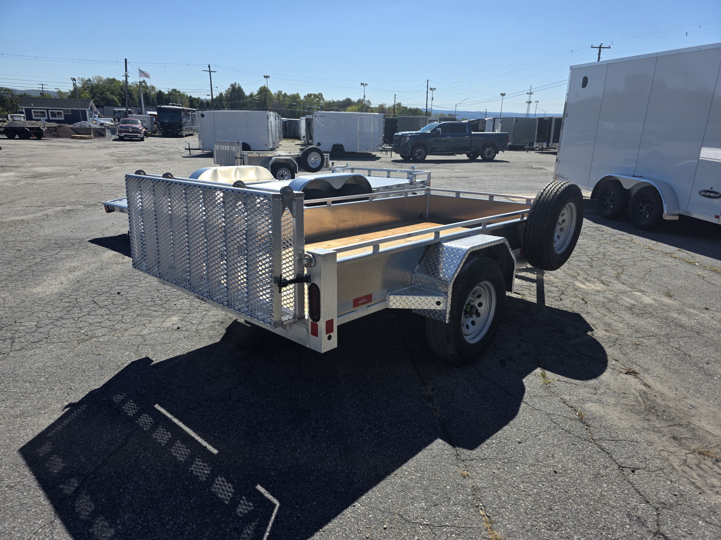 New 2026 Nordtek 5X10 - ALUMINUM Utility Trailer