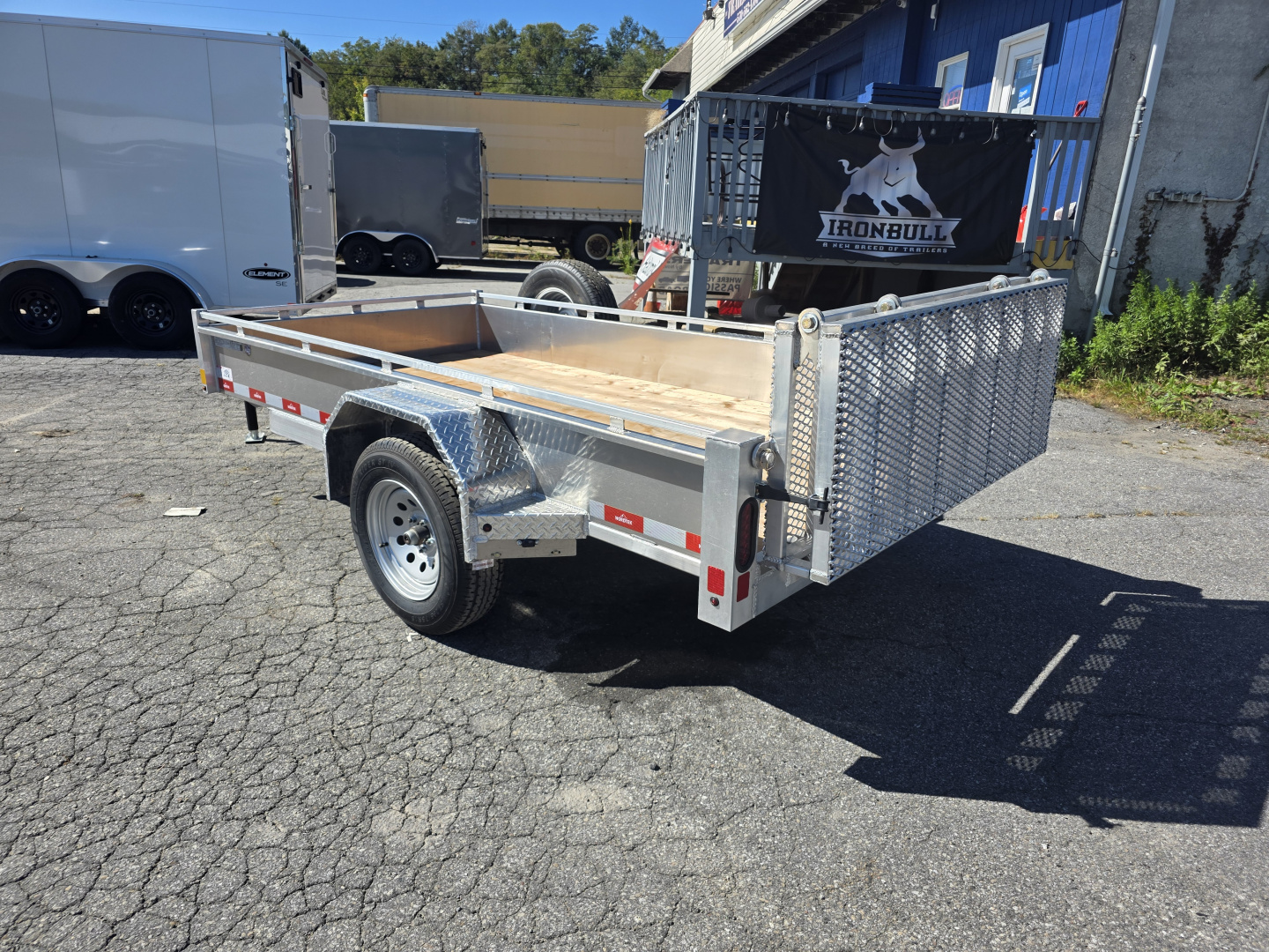 New 2026 Nordtek 5X10 - ALUMINUM Utility Trailer