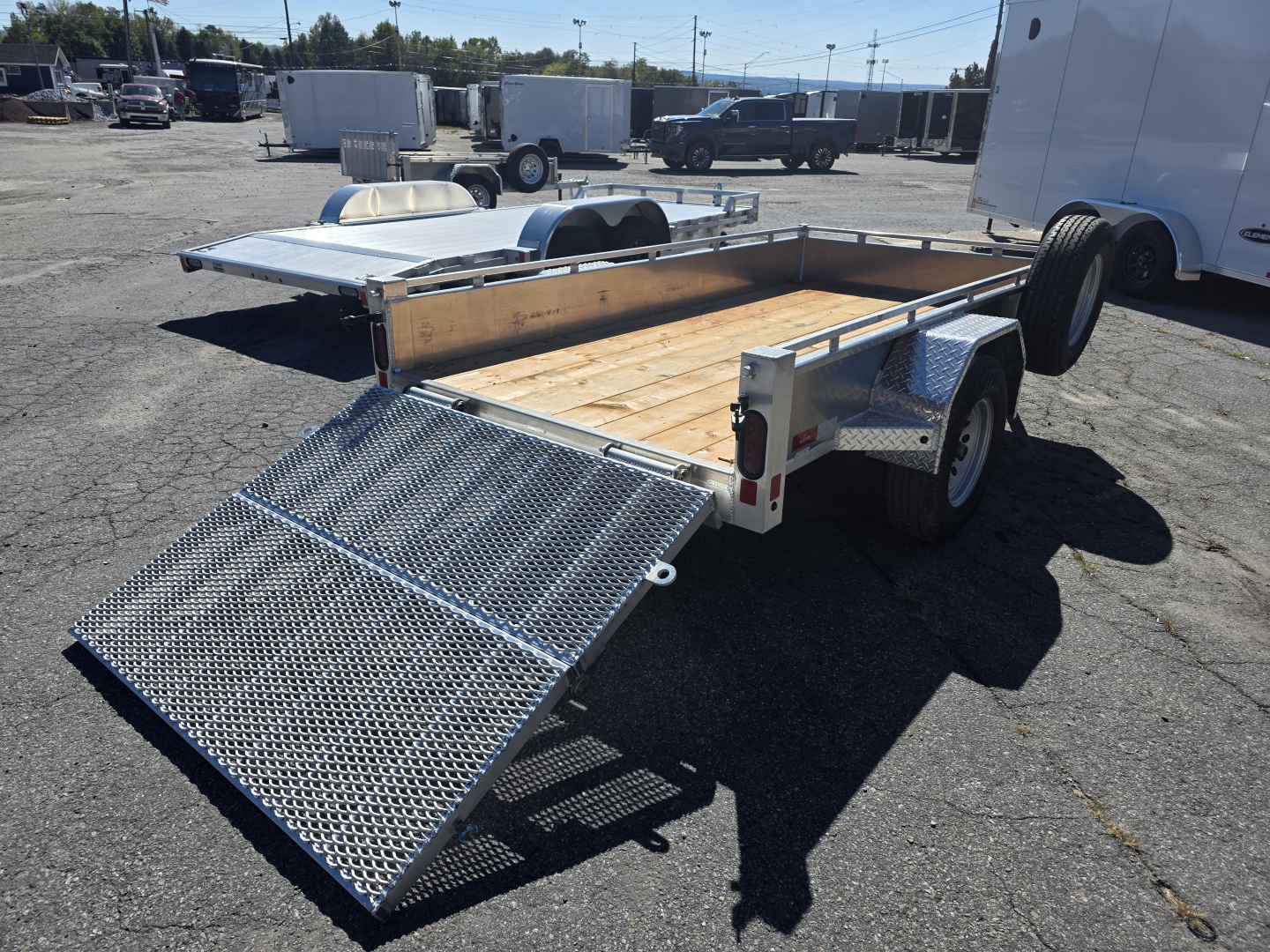 New 2026 Nordtek 5X10 - ALUMINUM Utility Trailer