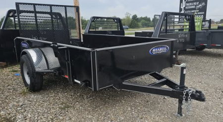 New 2025 Maxwell 66 X10' Solid Side Utility Trailer