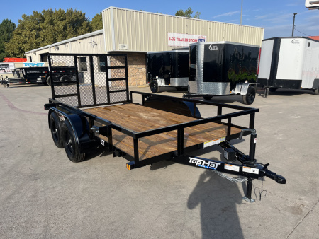 New 2026 Top Hat Trailers Lite Duty Utility - 12'x77  LDT Utility Trailer
