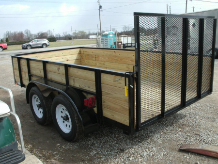 New 2026 AMO 6 X 12 UT TANDEM Utility Trailer