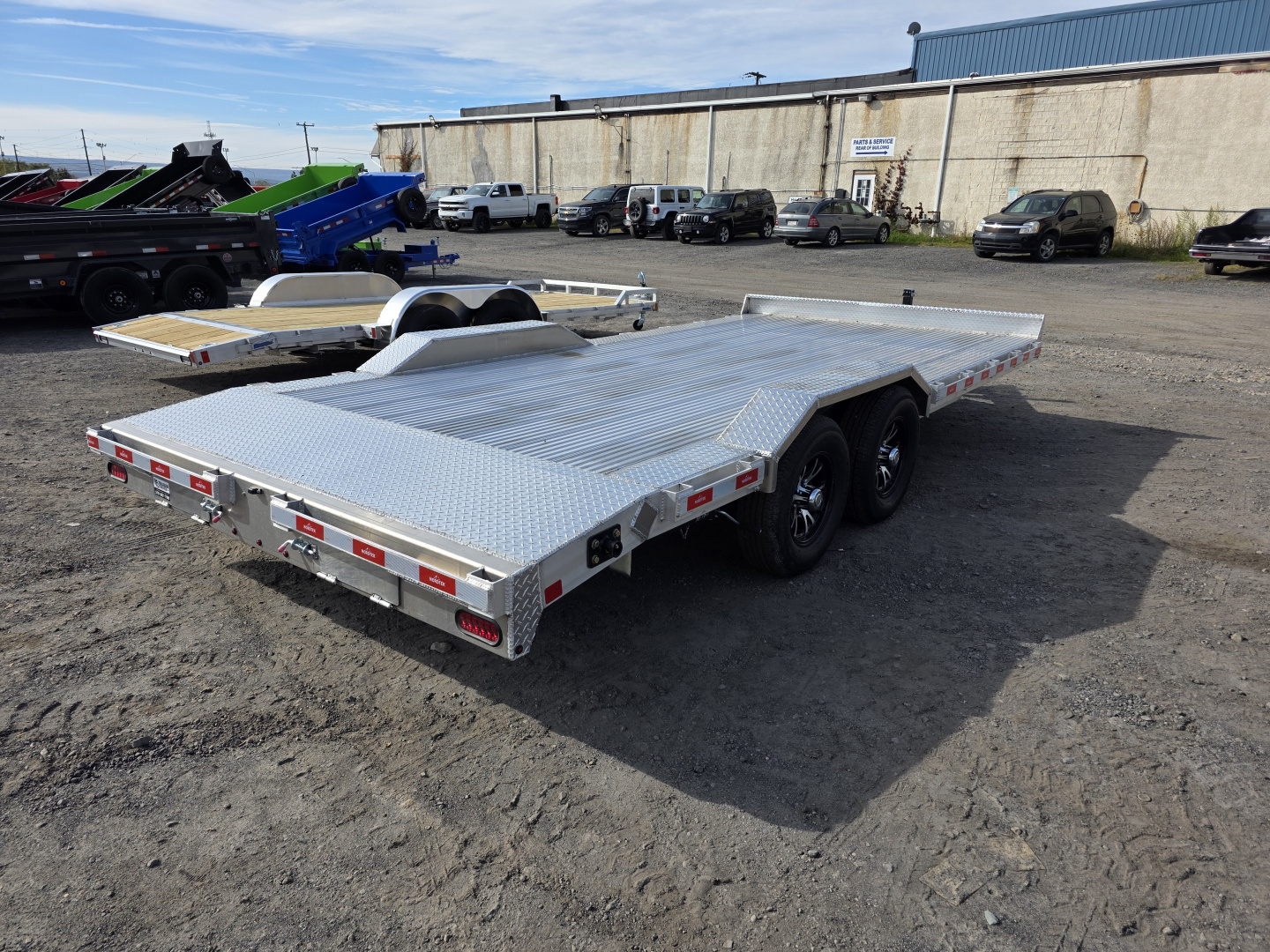 New 2026 Nordtek 102X18 10K - ALUMINUM Equipment Trailer