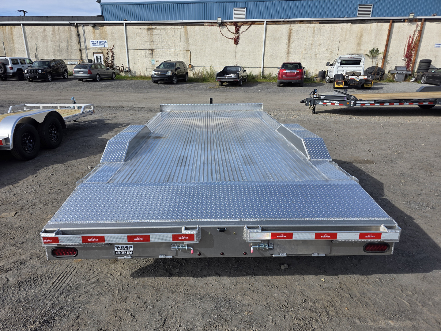 New 2026 Nordtek 102X18 10K - ALUMINUM Equipment Trailer