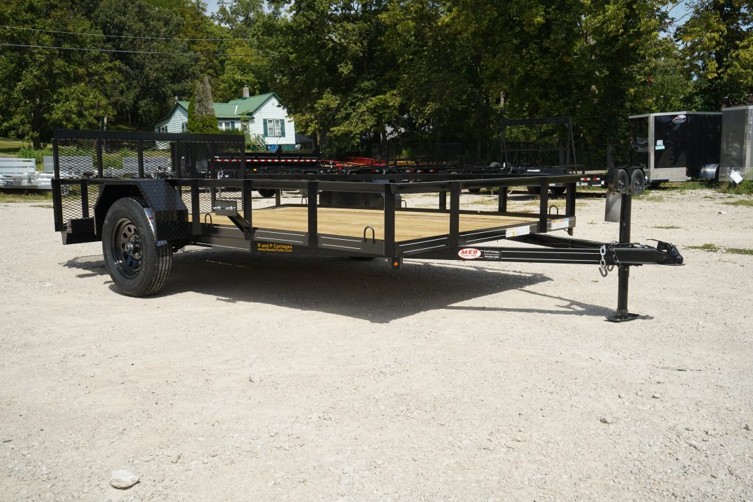 New 2025 MEB 83x12 ATV/Utility Trailer w/dovetail and ramp Utility Trailer