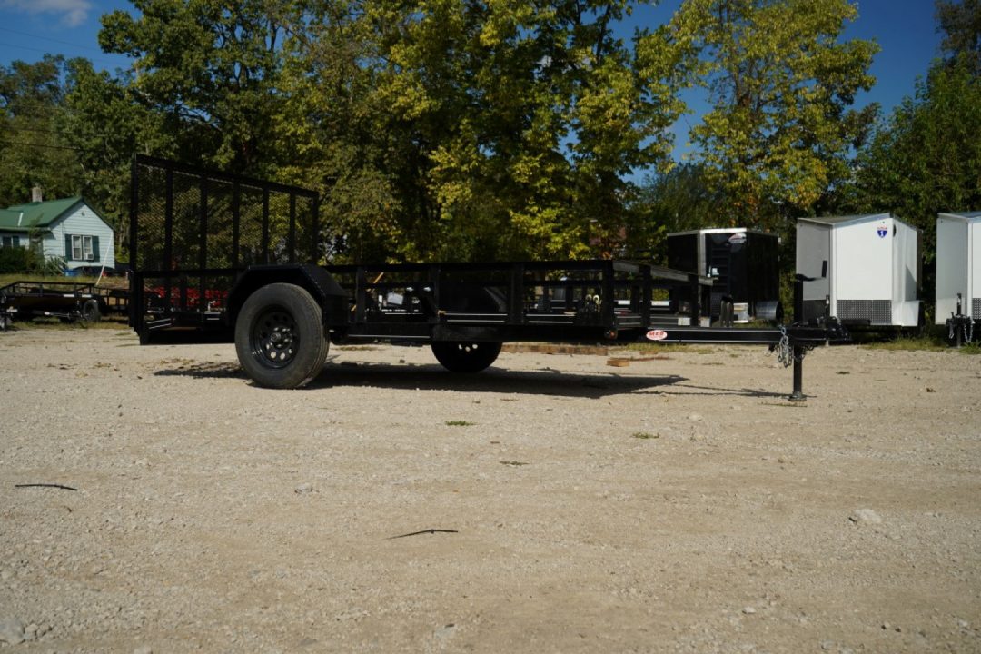 New 2025 MEB 83x12 ATV/Utility Trailer w/dovetail and ramp Utility Trailer