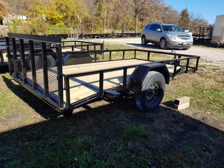 New 2025 MEB 83x12 ATV/Utility Trailer w/dovetail and ramp Utility Trailer