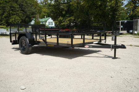 New 2025 MEB 83x12 ATV/Utility Trailer w/dovetail and ramp Utility Trailer