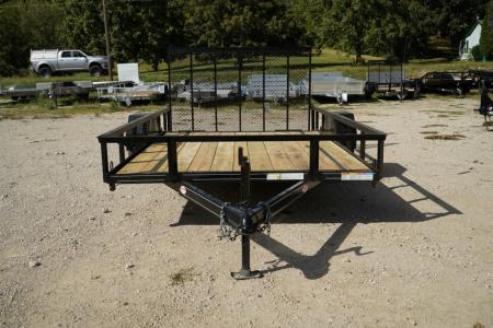 New 2025 MEB 83x12 ATV/Utility Trailer w/dovetail and ramp Utility Trailer