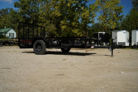 New 2025 MEB 83x12 ATV/Utility Trailer w/dovetail and ramp Utility Trailer
