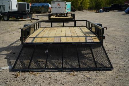 New 2025 MEB 83x12 ATV/Utility Trailer w/dovetail and ramp Utility Trailer