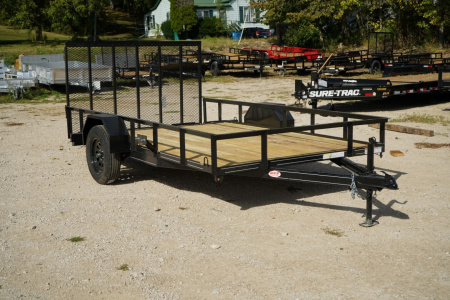 New 2025 MEB 83x12 ATV/Utility Trailer w/dovetail and ramp Utility Trailer