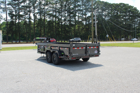 New 2026 Load Trail 7X14 14K Low Pro w/ 2' Sides Dump Trailer *FALL SALE*