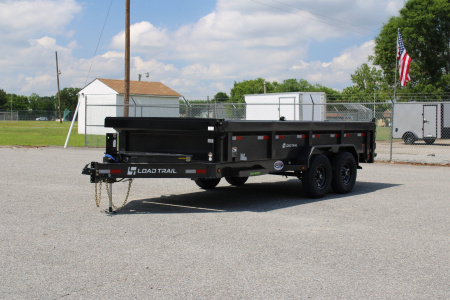 New 2026 Load Trail 7X14 14K Low Pro w/ 2' Sides Dump Trailer *FALL SALE*