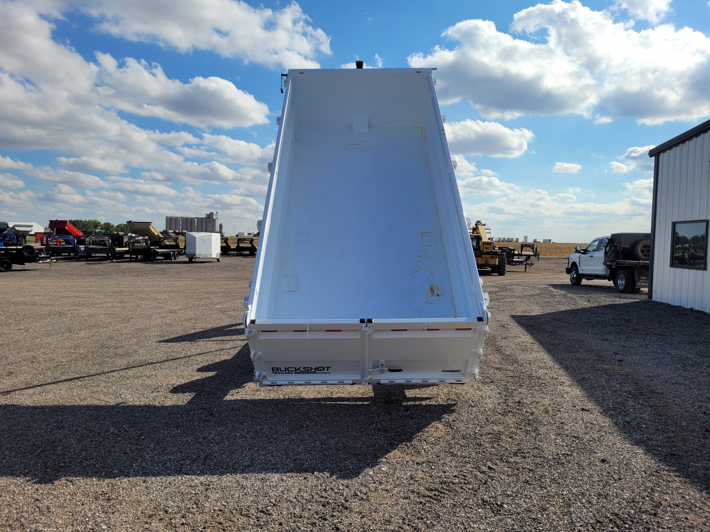 New 2026 Buckshot 83"x16' Telescopic Gooseneck Dump Trailer W/3' Sides/8KAxles