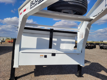 New 2026 Buckshot 83"x16' Telescopic Gooseneck Dump Trailer W/3' Sides/8KAxles