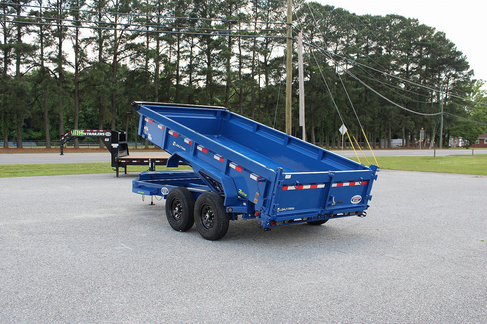 New 2026 Load Trail 7X14 14K Low Pro w/ 2' Sides Dump Trailer *FALL SALE*