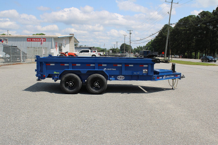 New 2026 Load Trail 7X14 14K Low Pro w/ 2' Sides Dump Trailer *FALL SALE*