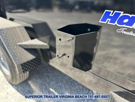 New 2026 Hawke Trailers 6X12 10K Dump w/ Spreader Gate Ramps and Tarp Dump Trailer