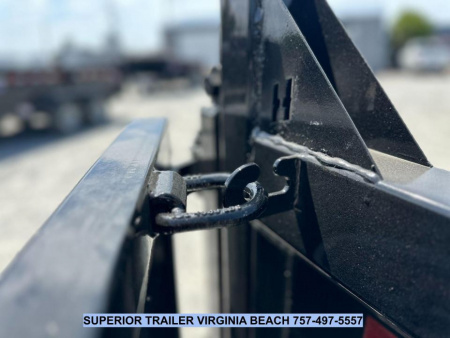 New 2026 Hawke Trailers 6X12 10K Dump w/ Spreader Gate Ramps and Tarp Dump Trailer