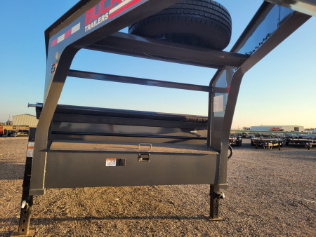 New 2025 Buckshot 83"x16' Gooseneck Dump Trailer