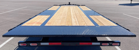 New Diamond C 22' DET-208 Power Tilt Deck Over Equipment Trailer 18,000LB, 8K Axles, 17.5" Tires