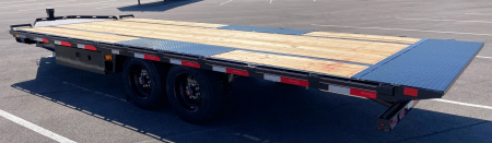 New Diamond C 22' DET-208 Power Tilt Deck Over Equipment Trailer 18,000LB, 8K Axles, 17.5" Tires