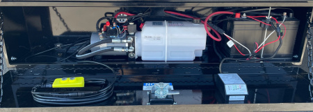 New Diamond C 22' DET-208 Power Tilt Deck Over Equipment Trailer 18,000LB, 8K Axles, 17.5" Tires