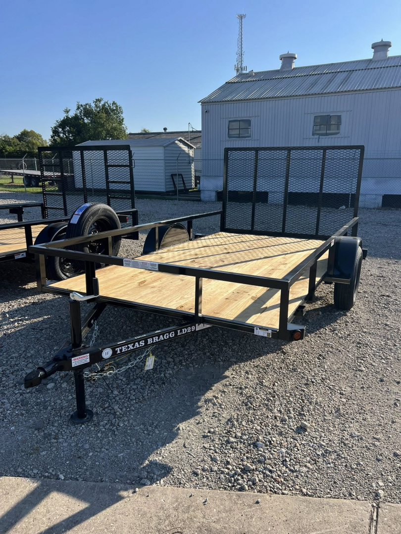 New 2025 Texas Bragg Trailers 6x12 ATV Trailer