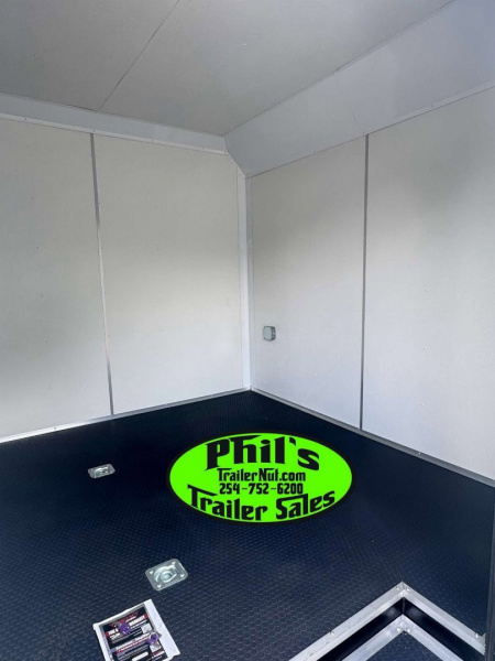 New 2025 Pace American 8.5 X24 CARGO SPORT Car / Racing Trailer ESCAPE DOOR SPREAD AXLES UPGRADED .080 EXTERIOR