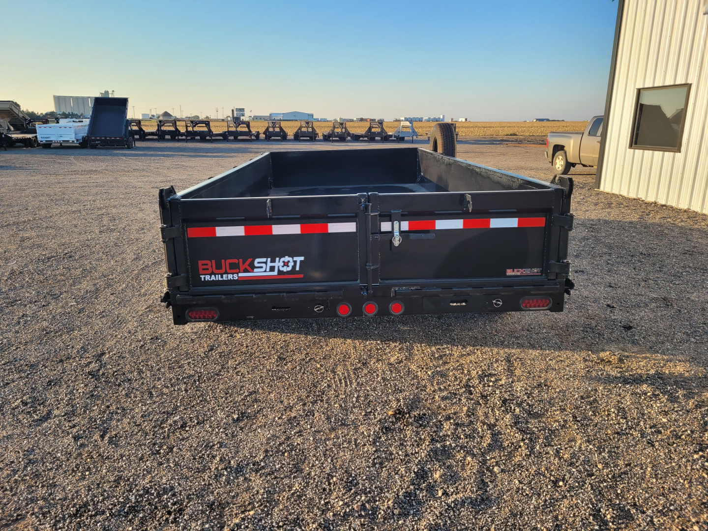New 2026 Buckshot 83"x16' BP Dump Trailer W/18" Sides