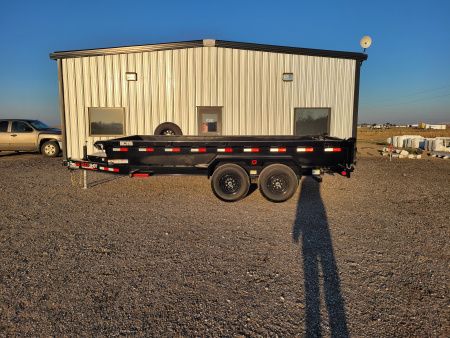 New 2026 Buckshot 83"x16' BP Dump Trailer W/18" Sides