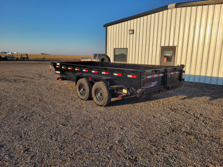 New 2026 Buckshot 83"x16' BP Dump Trailer W/18" Sides