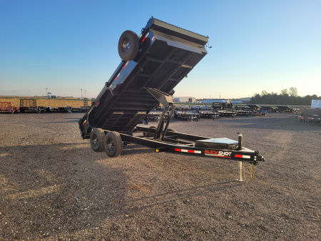 New 2026 Buckshot 83"x16' BP Dump Trailer W/18" Sides