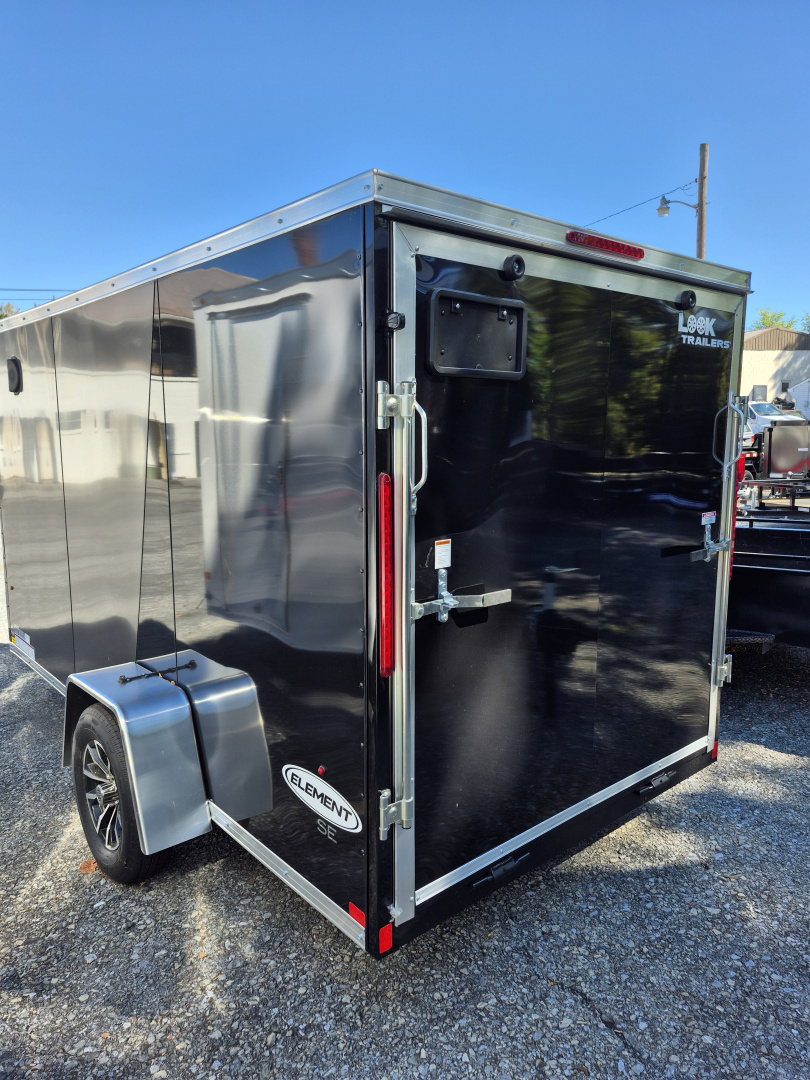 New 2025 Look Trailers 6 x 12 3K Single Axle Enclosed Trailers Element SE