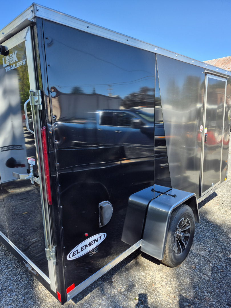 New 2025 Look Trailers 6 x 12 3K Single Axle Enclosed Trailers Element SE