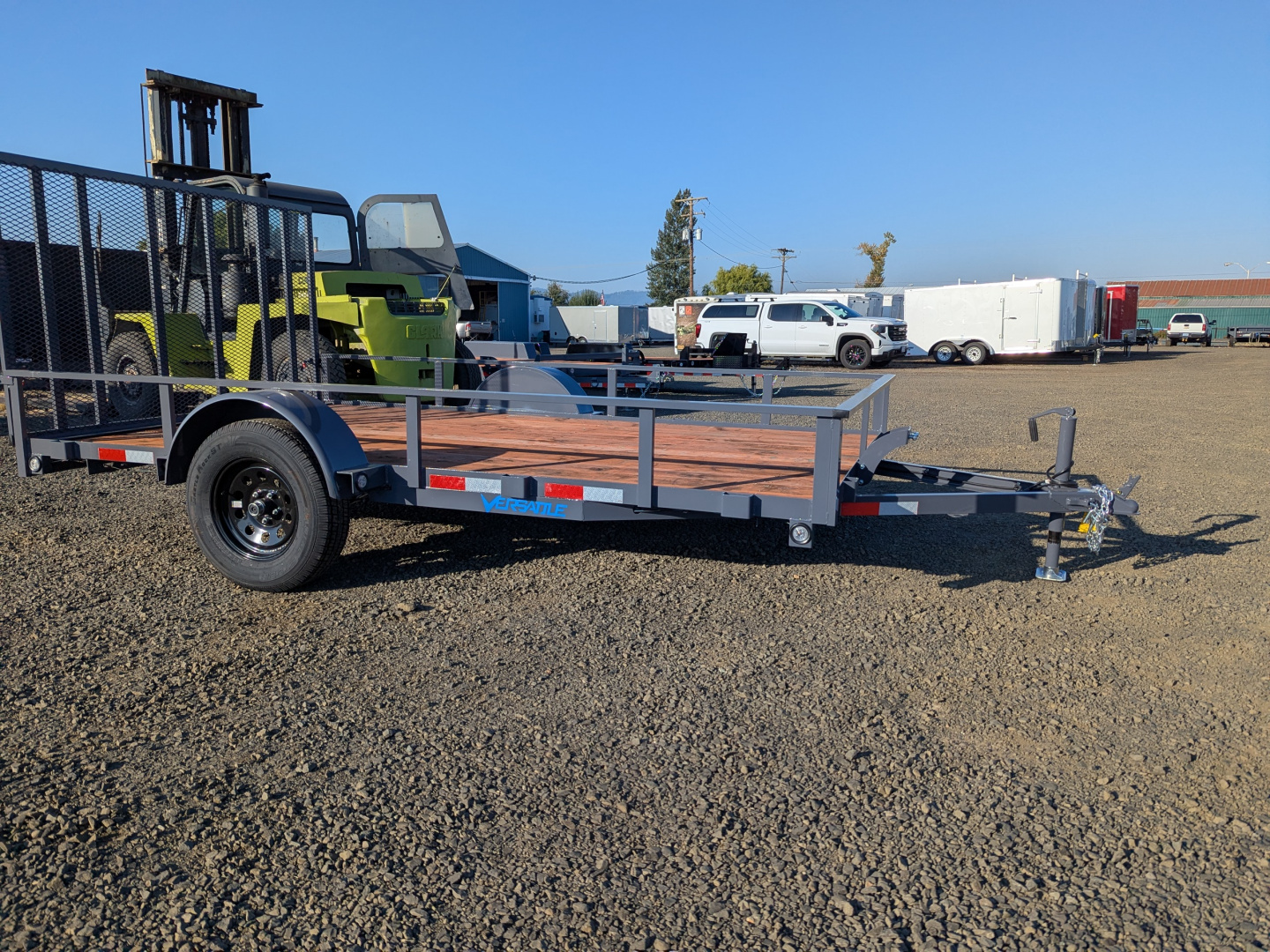 New 2026 VERSATILE TRAILERS FLR712-3KR-D Flatbed Trailer