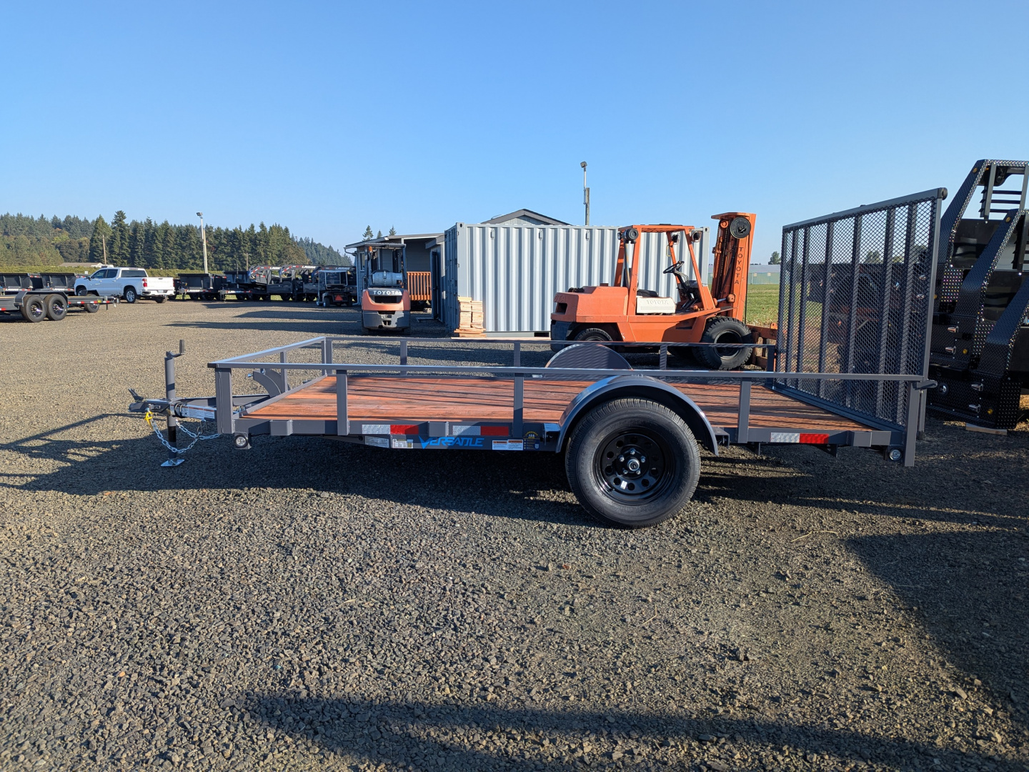 New 2026 VERSATILE TRAILERS FLR712-3KR Flatbed Trailer