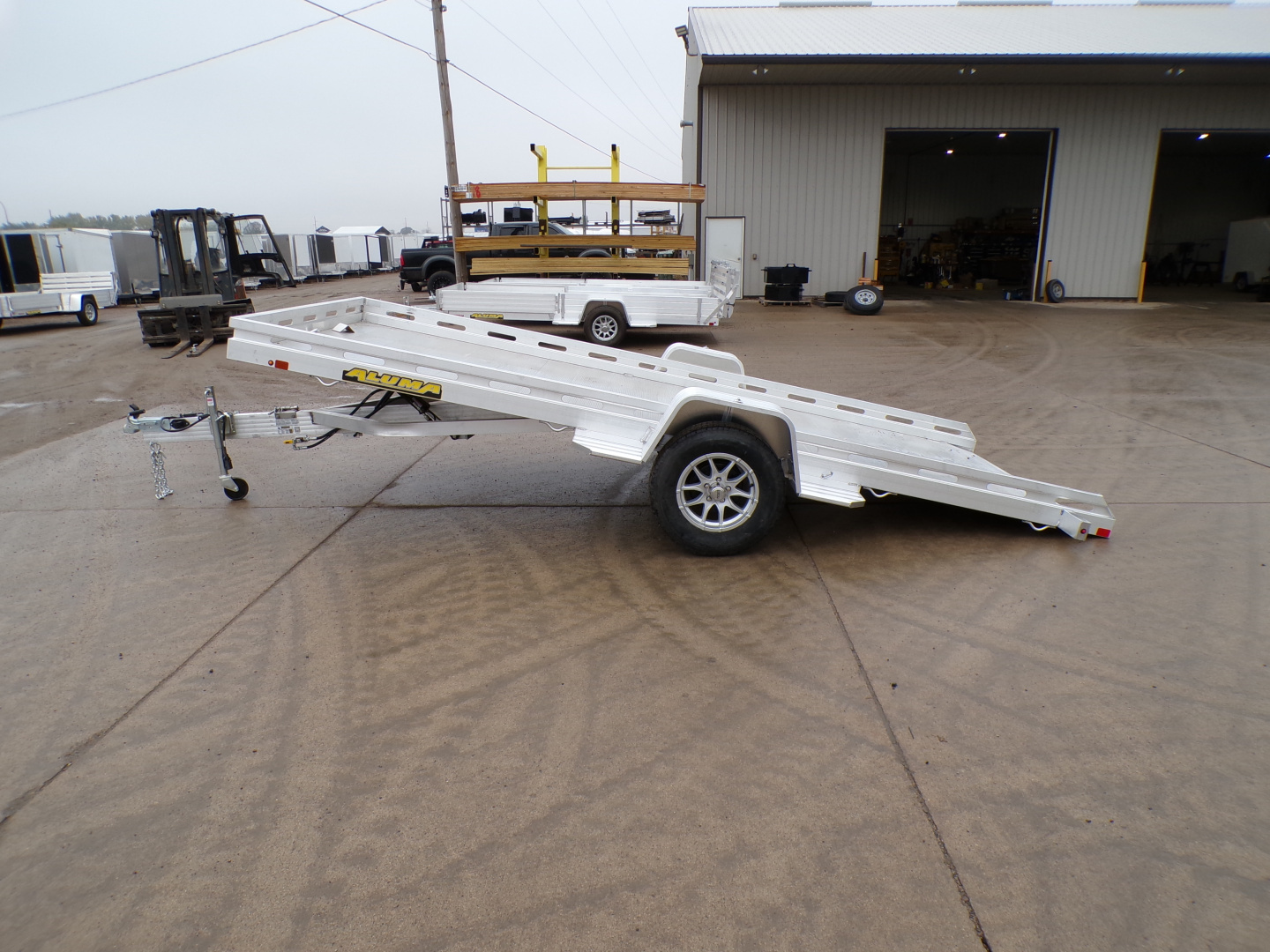 New 2026 Aluma 7815 Tilt - S Tilt Trailer - 088