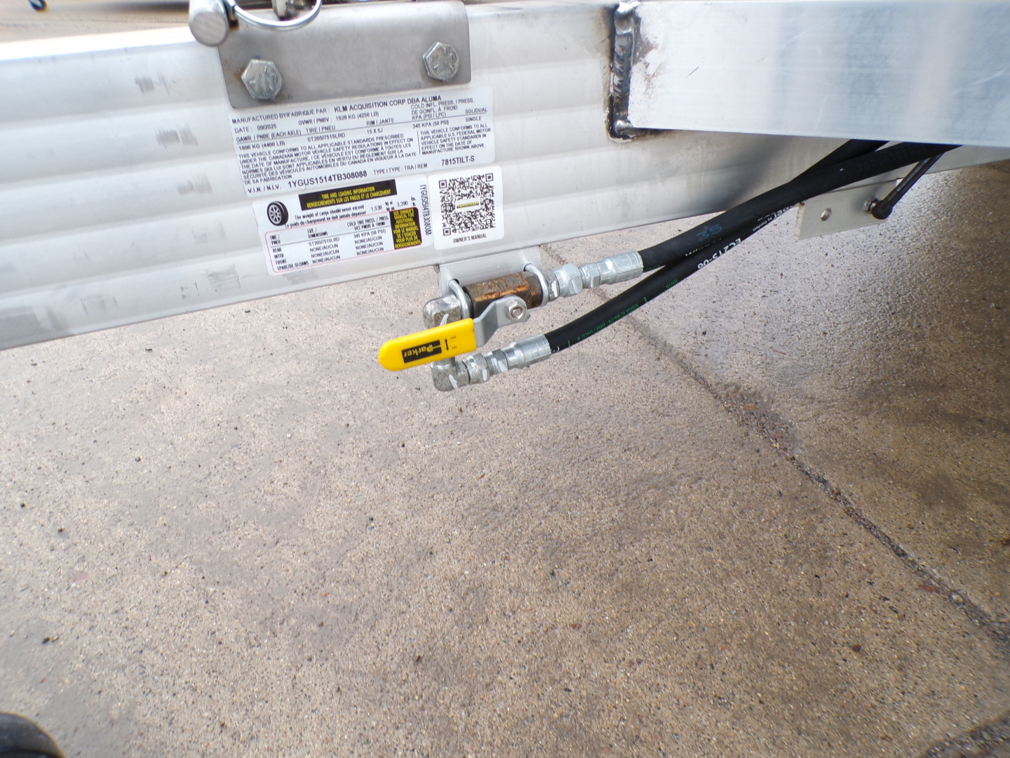 New 2026 Aluma 7815 Tilt - S Tilt Trailer - 088