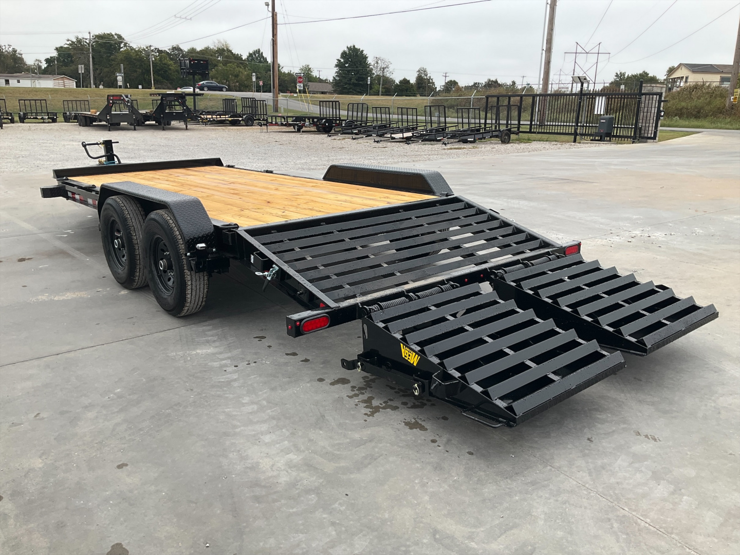 New 2026 Big Tex 83"x18' 14K Heavy-Duty Equipment Trailer – 14EH