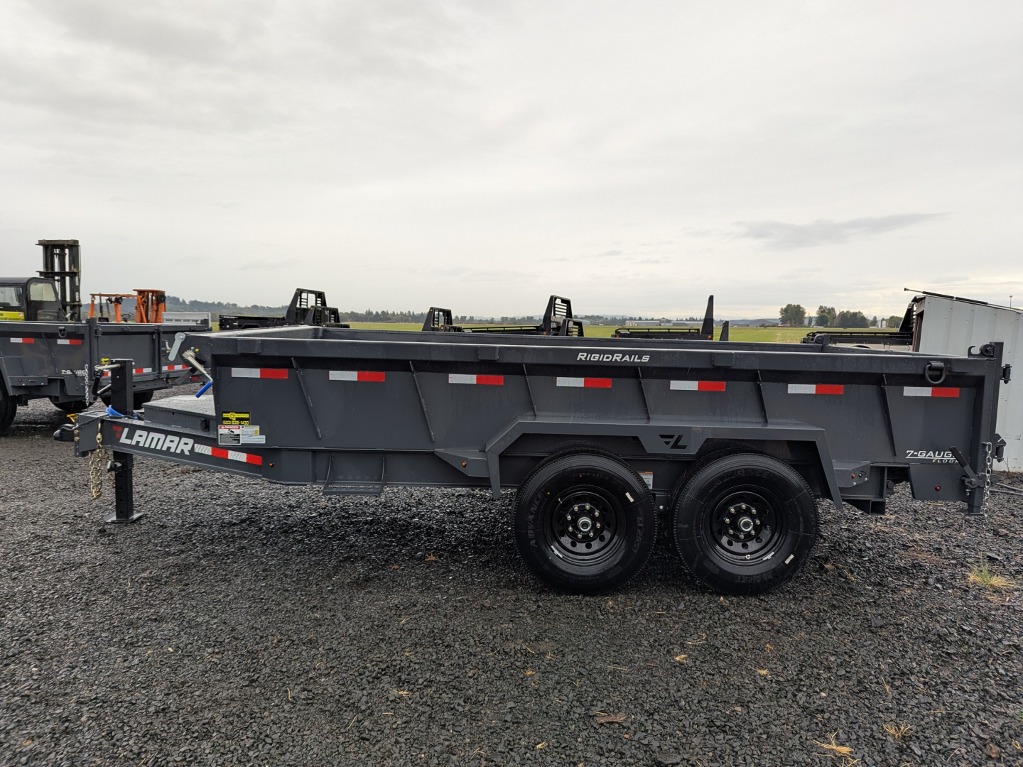 New 2026 LAMAR TRAILERS 83" x 14' -14K Dump Trailer 24" SIDES