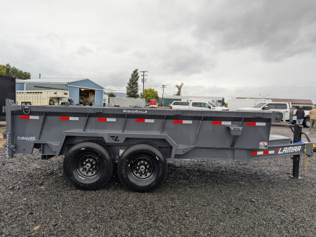 New 2026 LAMAR TRAILERS 83" x 14' -14K Dump Trailer 24" SIDES