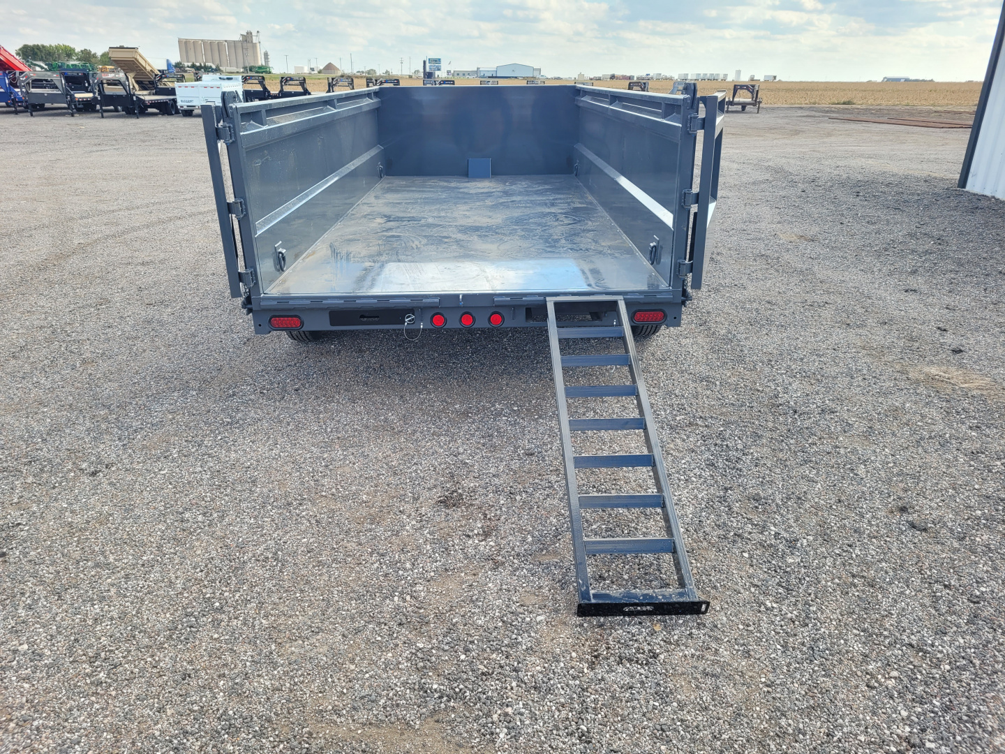 New 2026 Buckshot 83"x16' Telescopic Dump Trailer W/3' Sides