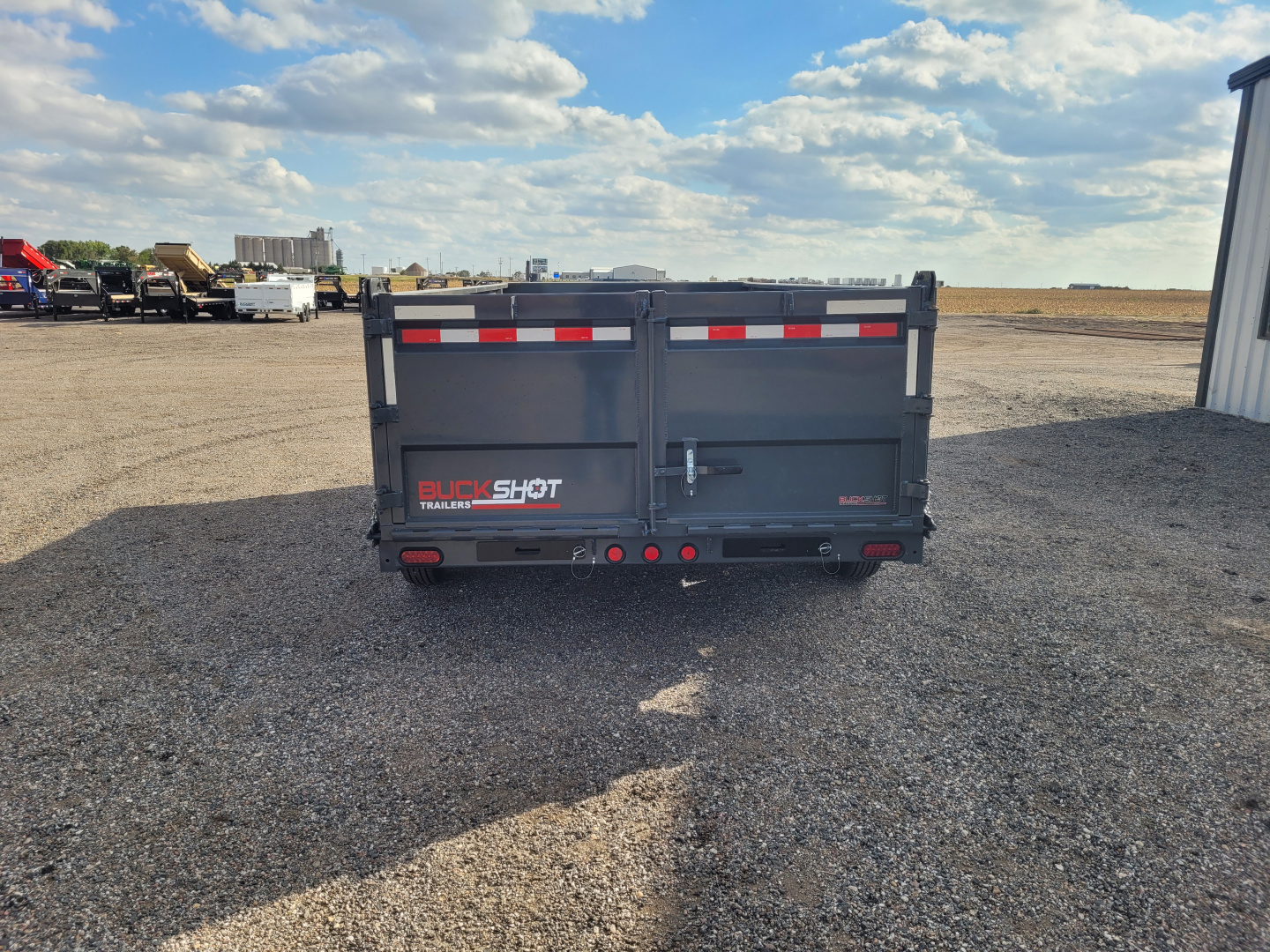New 2026 Buckshot 83"x16' Telescopic Dump Trailer W/3' Sides