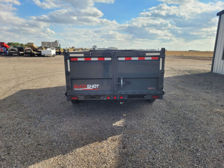 New 2026 Buckshot 83"x16' Telescopic Dump Trailer W/3' Sides